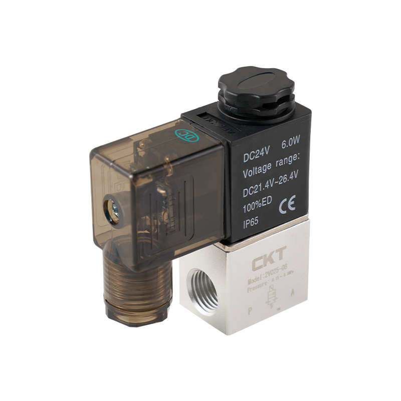 Sraith 2V025 Comhla Solenoid Ghníomhach 2 Bhealach Díreach