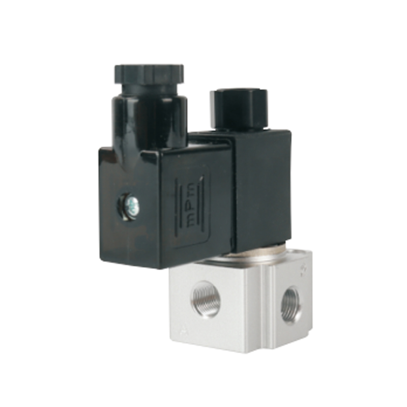 Sraith 3V2 Comhla Solenoid Gníomhach Díreach 3 Port 2 Seasamh