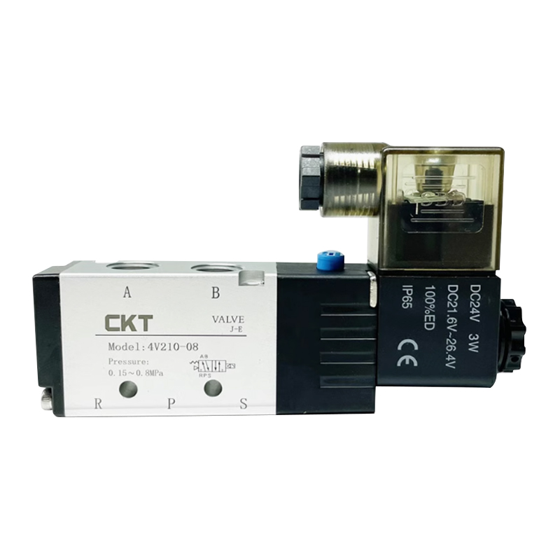 Píolótach Sraith 4V Oibrithe Comhla Solenoid 5 Bealach