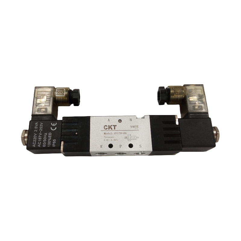 Píolótach Sraith 4V Oibrithe Comhla Solenoid 5 Bealach
