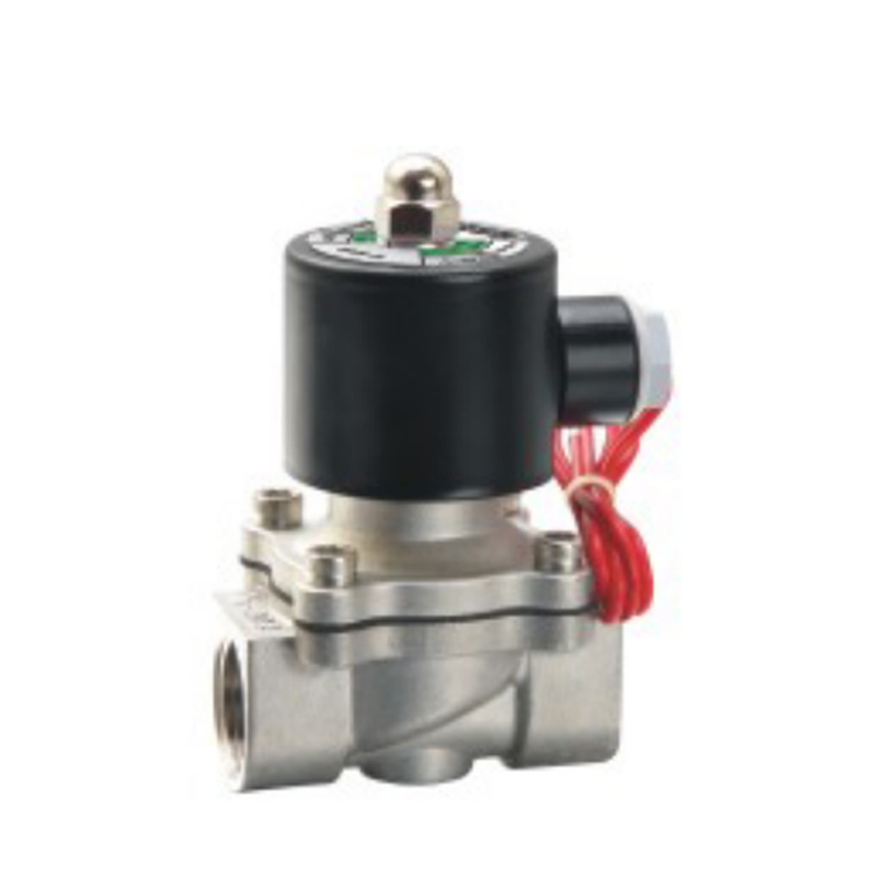 2S Sraith 2 Seasamh 2 Bealach Comhla Solenoid Cruach Dhosmálta