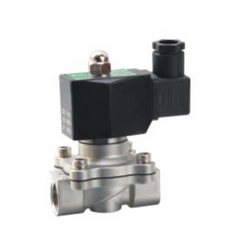 2S Sraith 2 Seasamh 2 Bealach Comhla Solenoid Cruach Dhosmálta