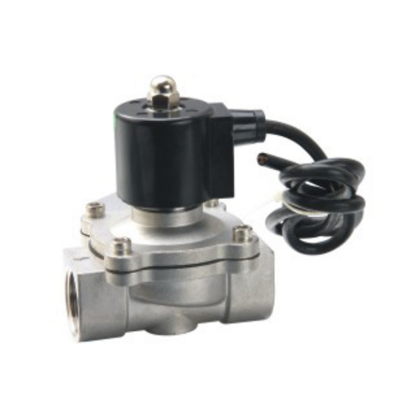 2S Sraith 2 Seasamh 2 Bealach Comhla Solenoid Cruach Dhosmálta