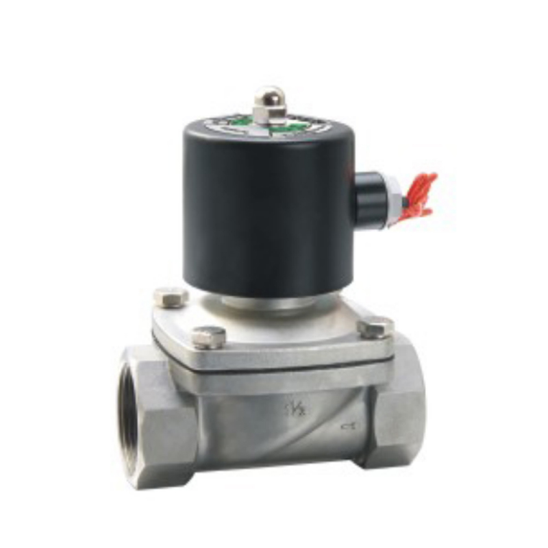 2S Sraith 2 Seasamh 2 Bealach Comhla Solenoid Cruach Dhosmálta