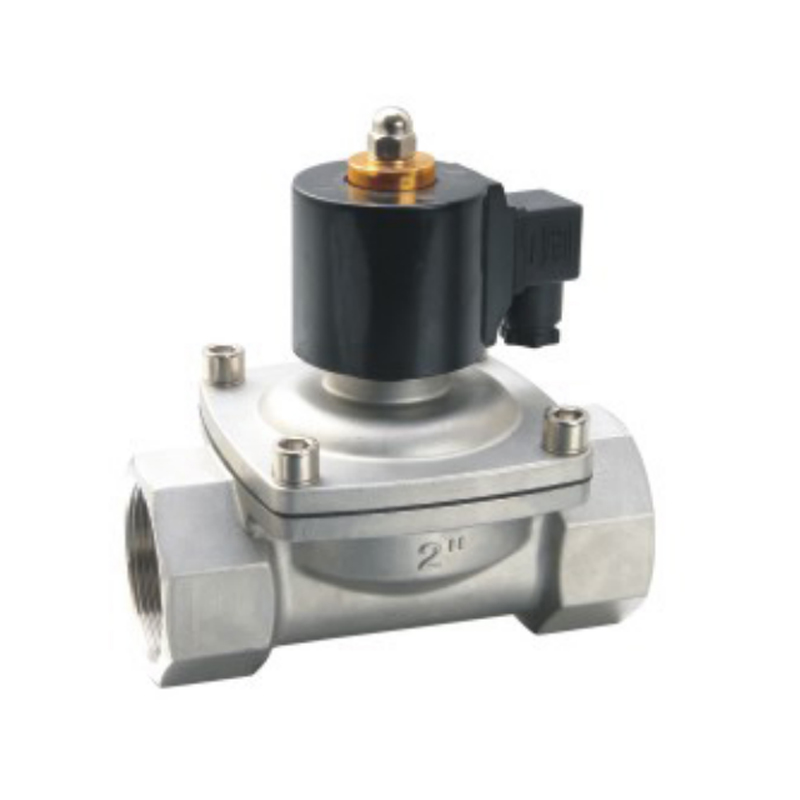 2S Sraith 2 Seasamh 2 Bealach Comhla Solenoid Cruach Dhosmálta